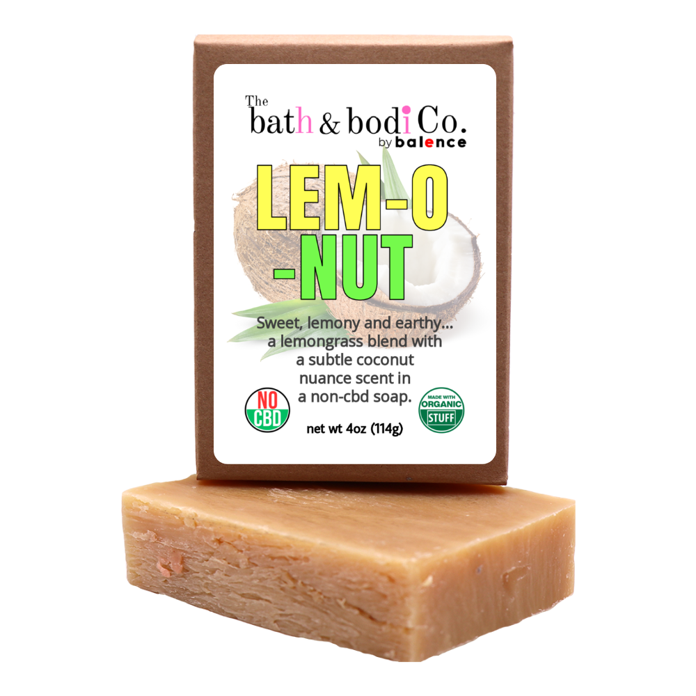 Lemongrass & Coconut - Non-CBD Bar Soap