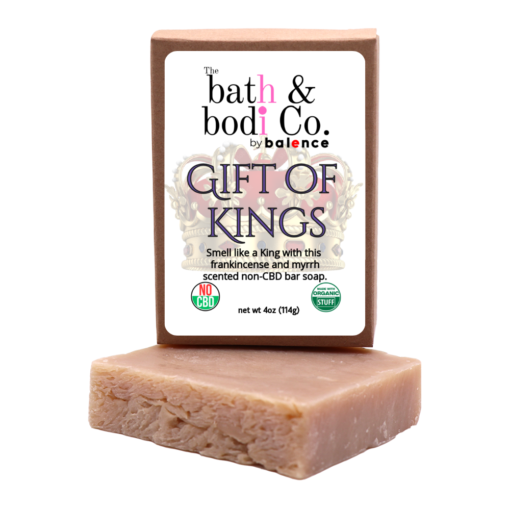 Gift of Kings Frankincense & Myrrh - Non-CBD Bar Soap